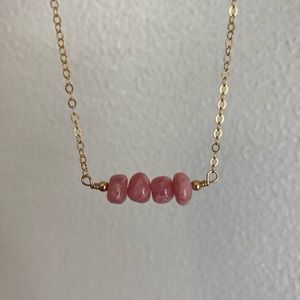 Beautiful Rhodochrosite Necklace